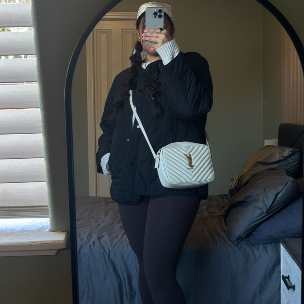 Amazon Black Quilted Women's Puffer Jacket